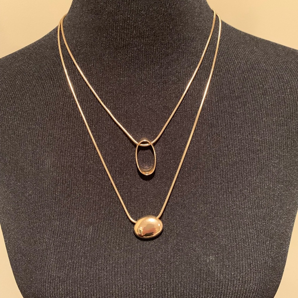 Modern convertible necklace